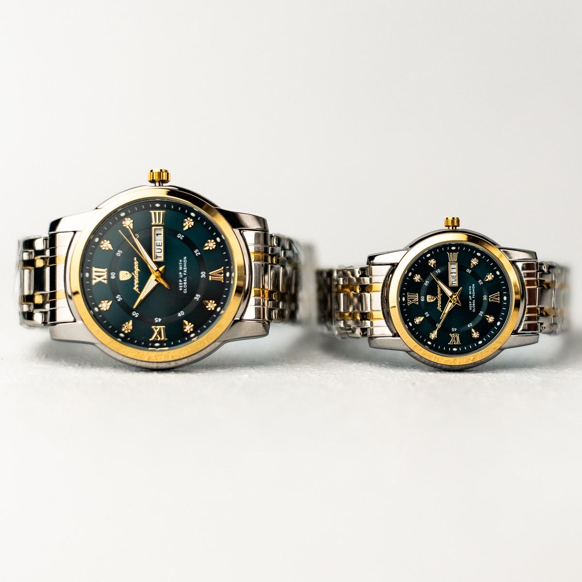 Комплект наручних годинників Poedagar Unique Couple 2 шт. (2448490369)