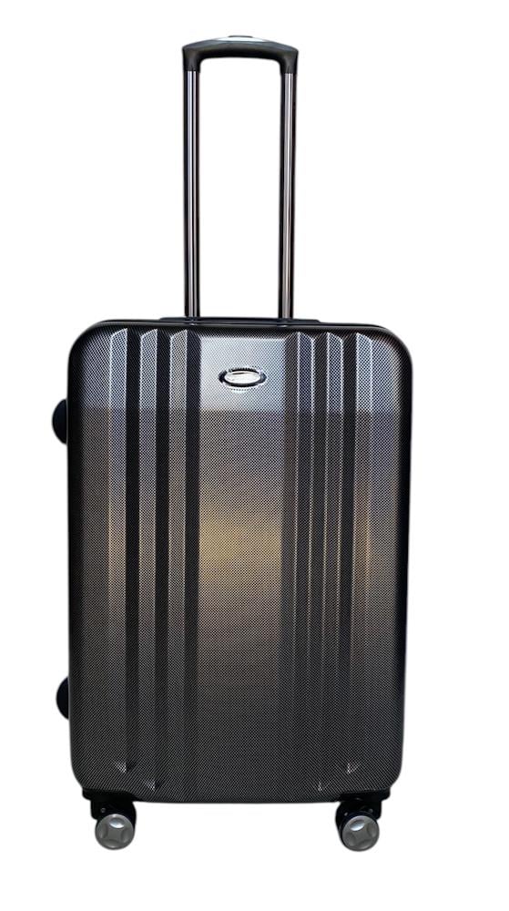 Валіза середня Snowball 91603 полікарбонат M Чорний