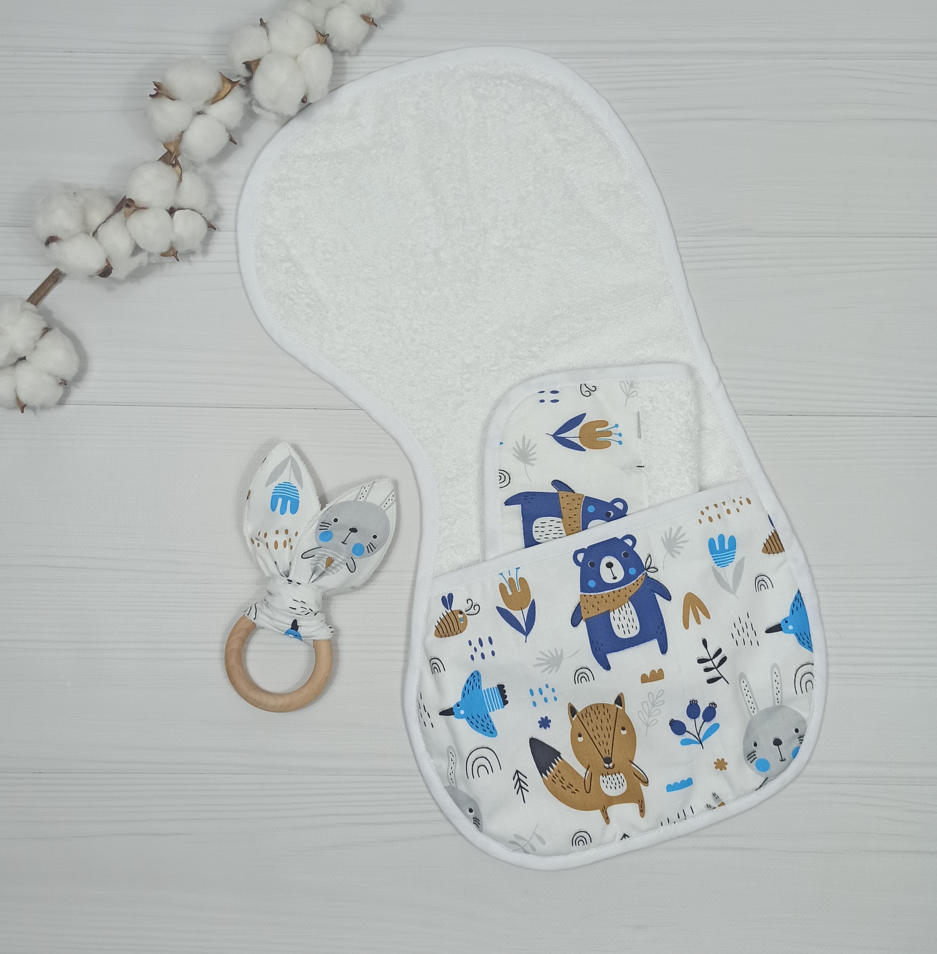 Набор для гигиены младенца a.l.babybox BeBidas Лесные обитатели на лужайке (NA 18243308)