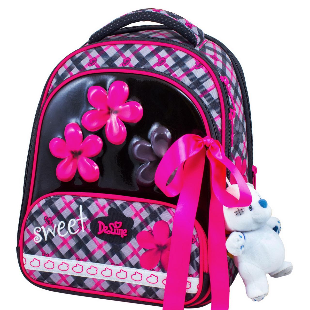 Рюкзак ортопедический Delune Цветы 38х28х20 см (9-113)