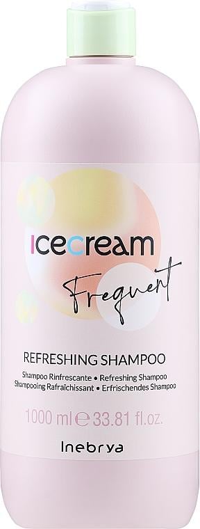 Освежающий шампунь с мятой Inebrya Frequent Ice Cream Refreshing Shampoo 1000 мл (944606164)