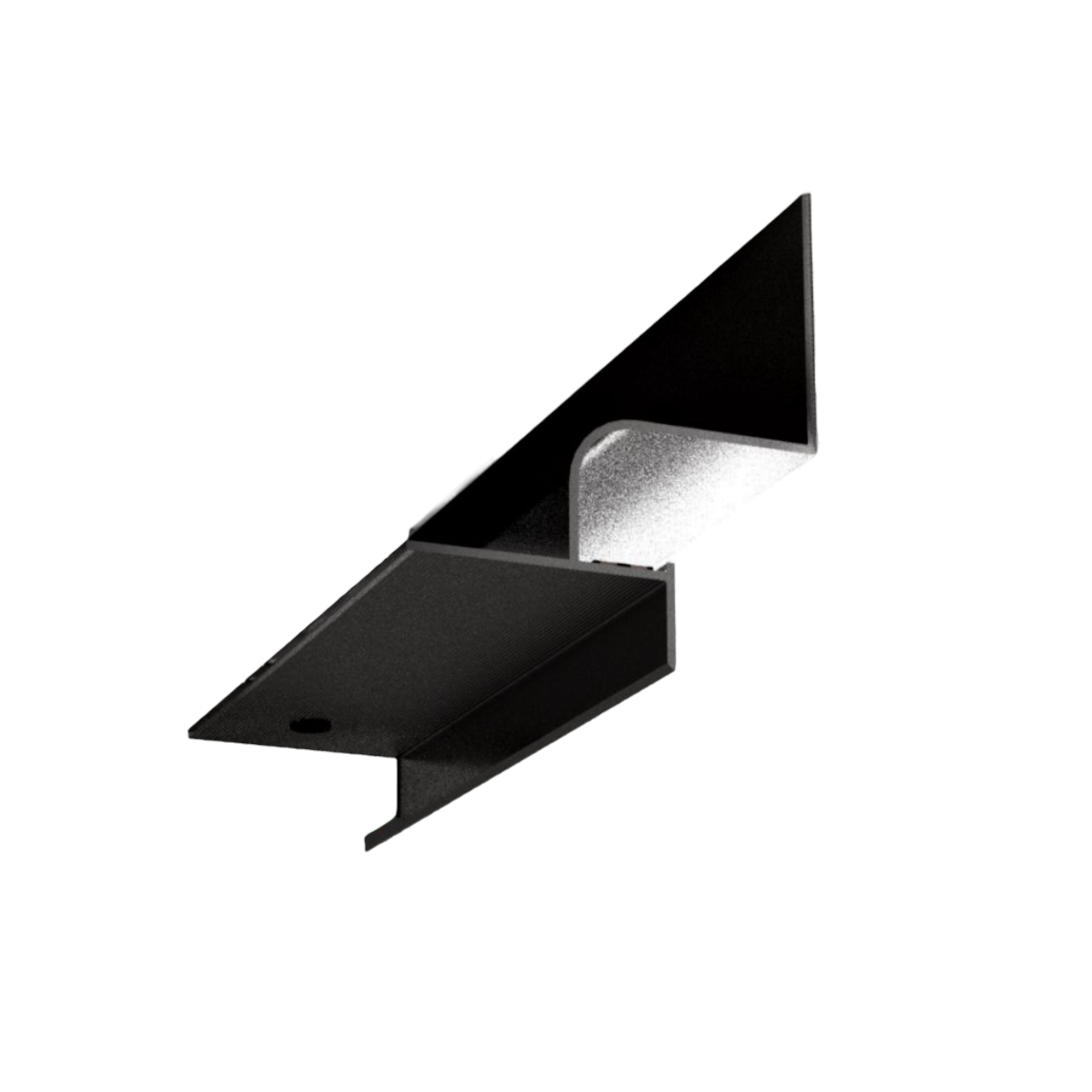 Профиль теневого шва ProfiLuxe SVT-218B под LED 18х2500 мм Черный (24685316)