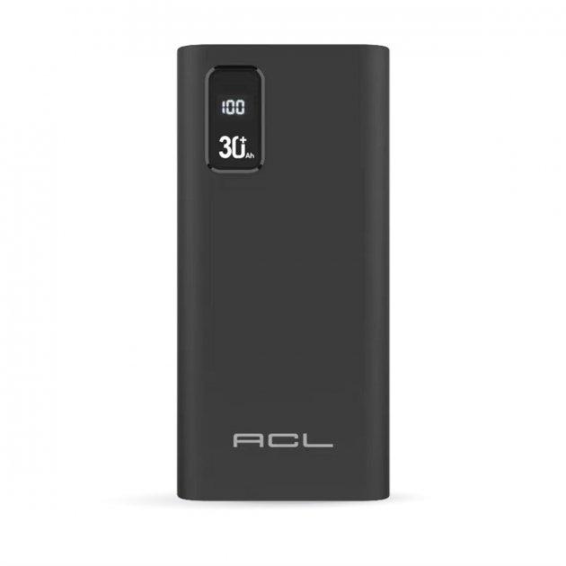 Портативное зарядное устройство ACL PW-47 30000 mAh Black (0650)
