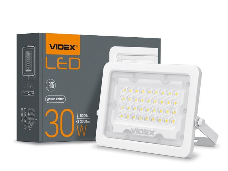 Прожектор светодиодный Videx VL-F2e-305W 30W 5000K 220 V IP65 (7343)