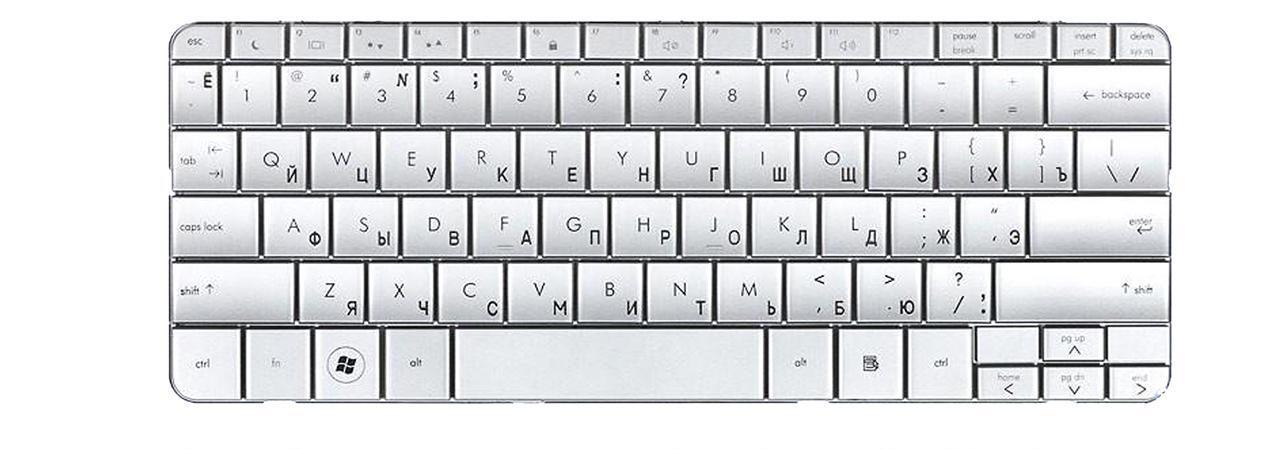Клавиатура для ноутбука HP Pavilion DM1-1029 матовая (580030-251)