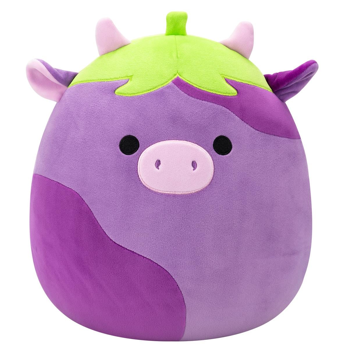 Мягкая игрушка SQUISHMALLOWS Коровка-баклажан Фредерик 30 см (SQCR07969)
