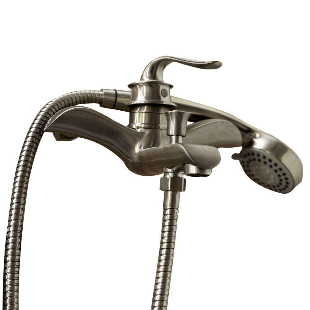 Змішувач для ванни Gerts HDF8000 нержавіючий 8001 ретро (319836)