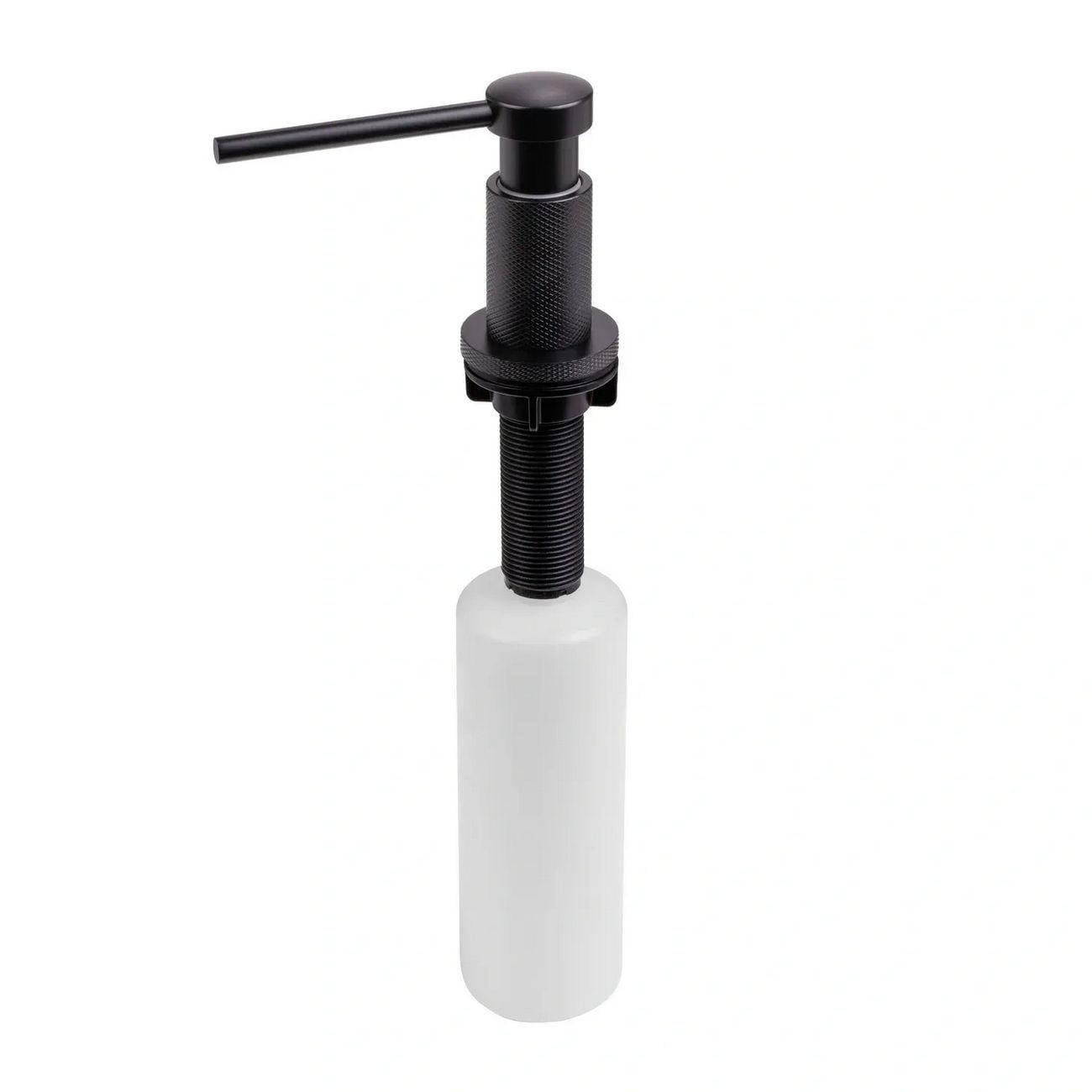 Дозатор моющих средств Gunter&Hauer SOAP DISPENSER Steel Black (4506)
