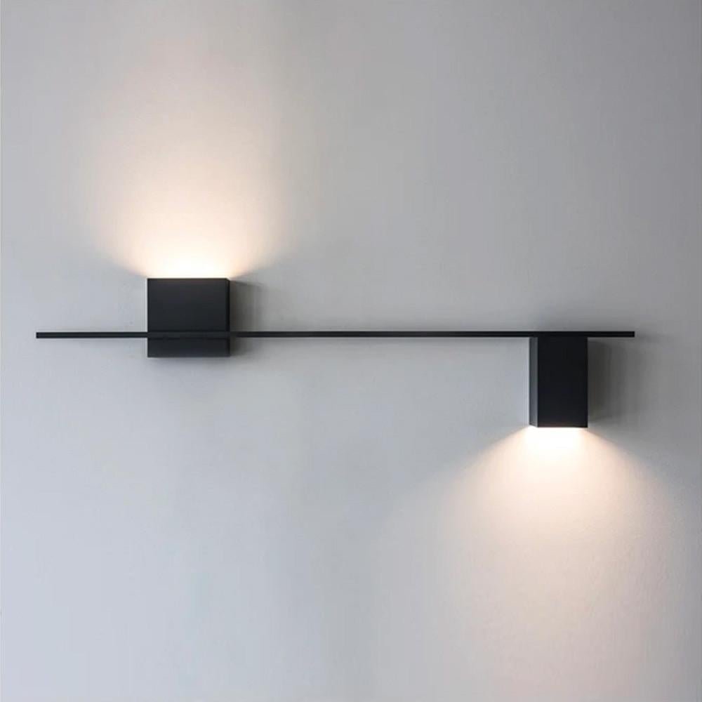 Бра удлиненное 120 см Черный (WJ 022/2 BK)