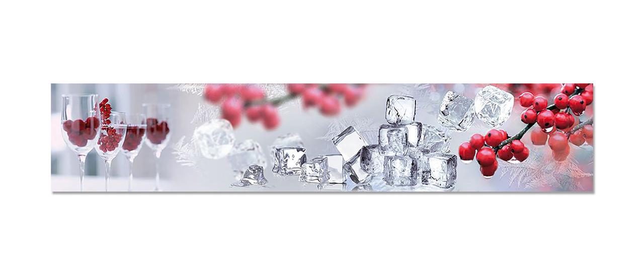 Наклейка виниловая на кухню Zatarga Красные Ягоды Лед 600х3000 мм (1304776333) Наклейка виниловая на кухню Zatarga Красные Ягоды Лед 600х3000 мм (1304776333)