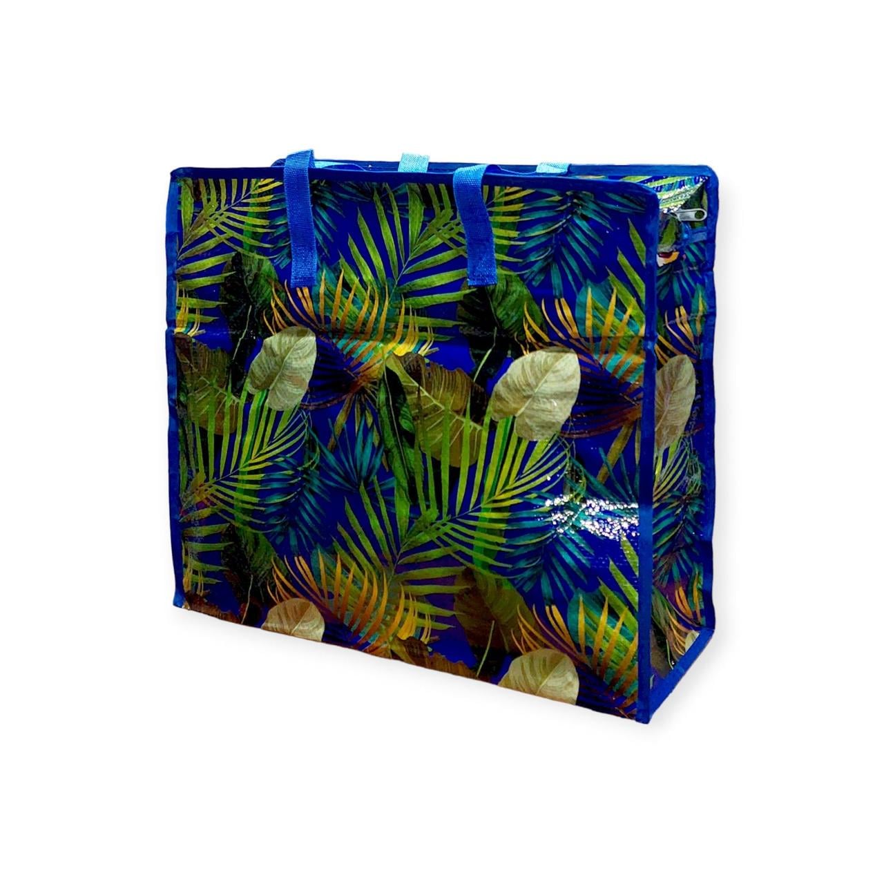 Сумка хозяйственная OwlPoland №2 Jungle Leaves с замком 45х40х18 см (203413-2-jun) Сумка хозяйственная OwlPoland №2 Jungle Leaves с замком 45х40х18 см (203413-2-jun)