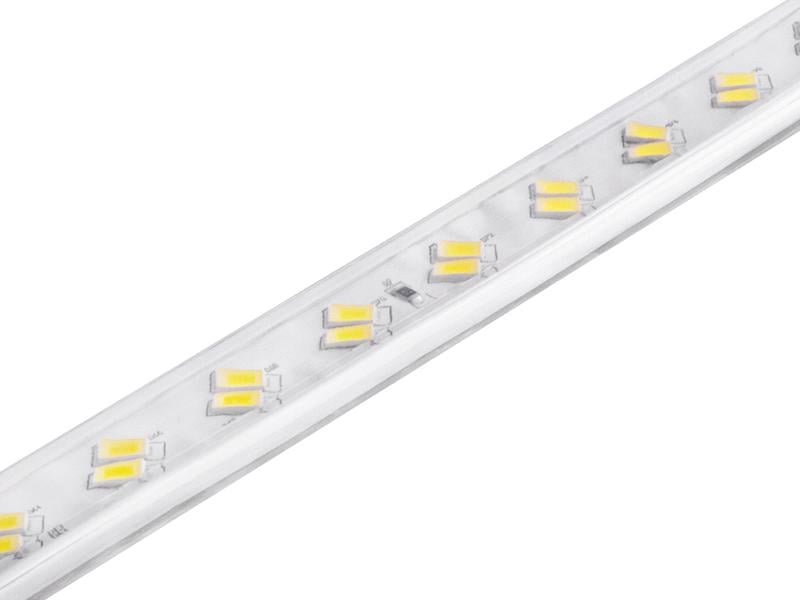 Світлодіодна стрічка 5730-120led-16mm-220V 28,8W/m IP68 білий діоди в два ряди, без гарантії LEDUA