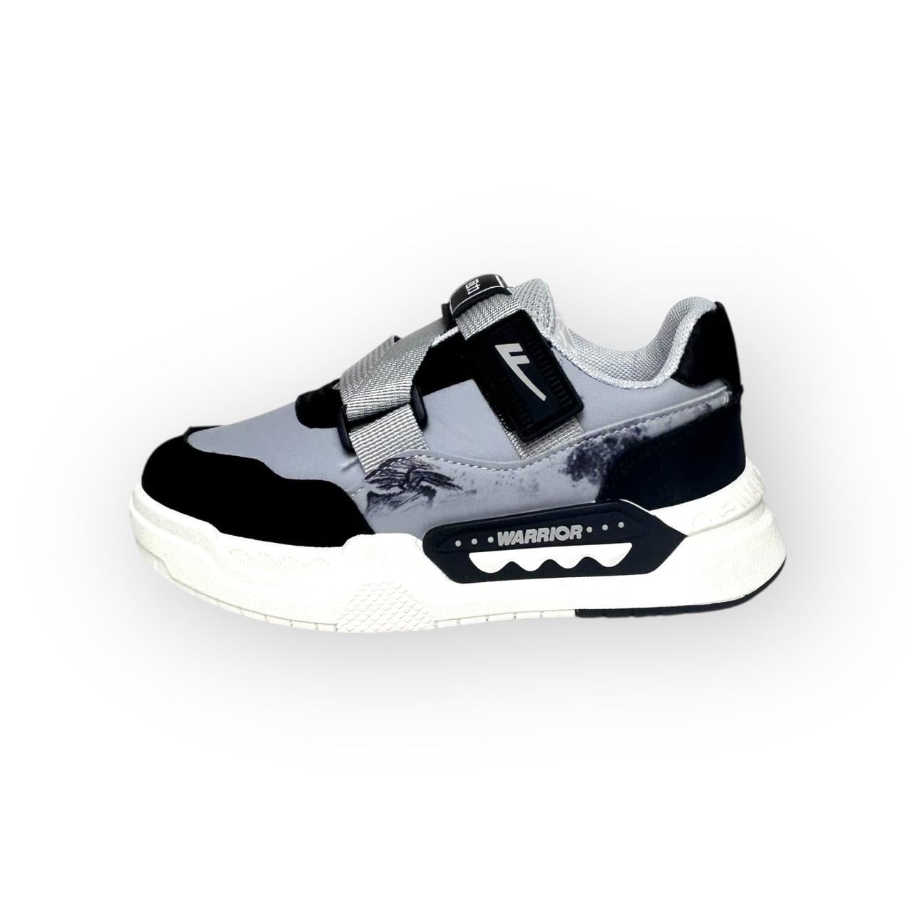 Кроссовки детские для мальчика Warrior р. 35-21,5 см Серый (31043439)