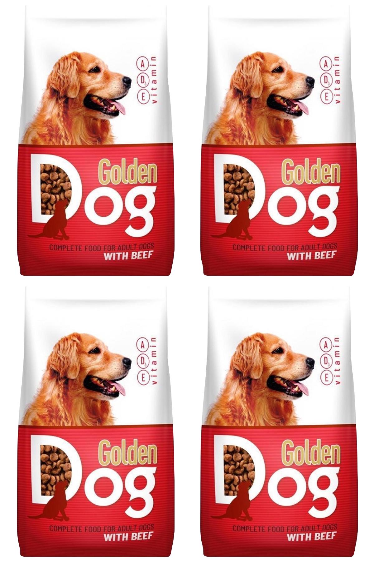 Корм сухий для собак Golden Dog всіх порід Говядина 10 кг 4 шт. (338582899)