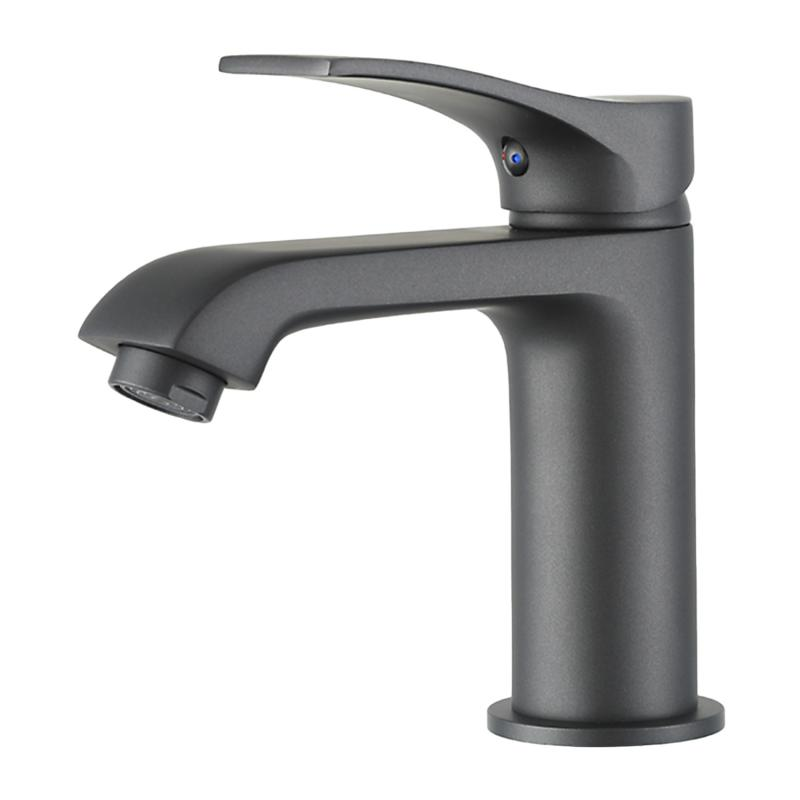 Смеситель для умывальника Frap F1075-9 Графит матовый (1046086)