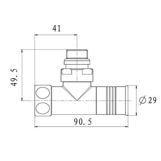 Комплект приборных кранов Raftec RV-2012 1/2х1/2" (57210) - фото 9