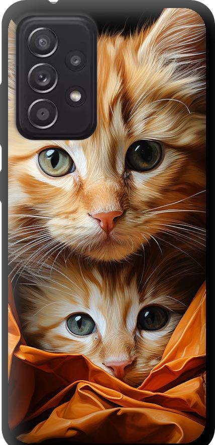 Чехол на Samsung Galaxy A52 Котики 2 (5664b-2251-42517)