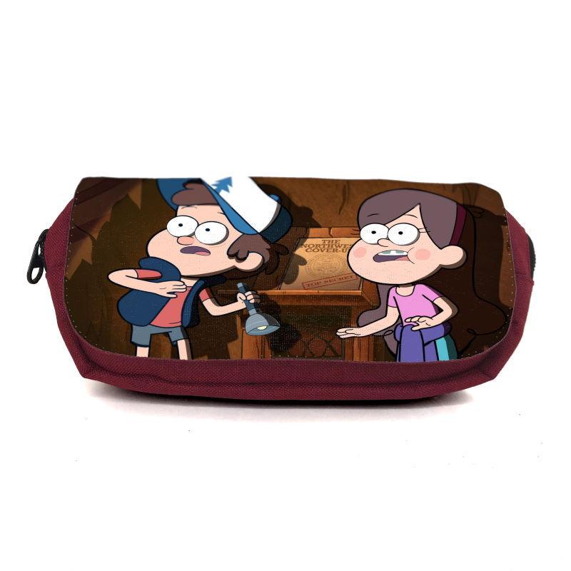 Пенал школьный Gravity Falls GFS-007 Бордовый (1468272895) Пенал школьный Gravity Falls GFS-007 Бордовый (1468272895)