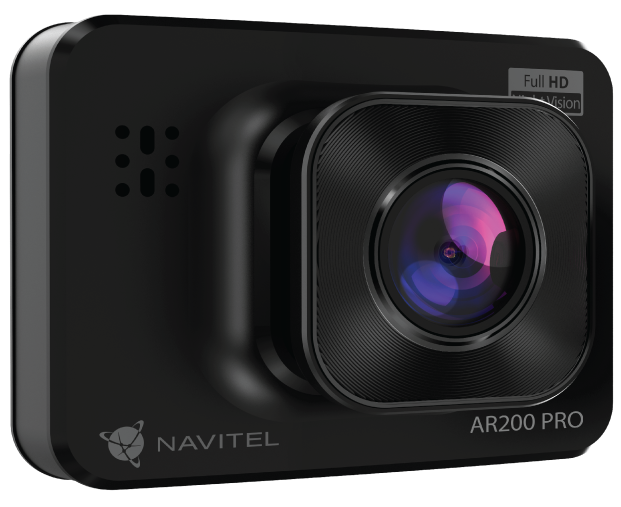 Видеорегистратор Navitel AR200 PRO Full HD автомобильный Черный (558821)