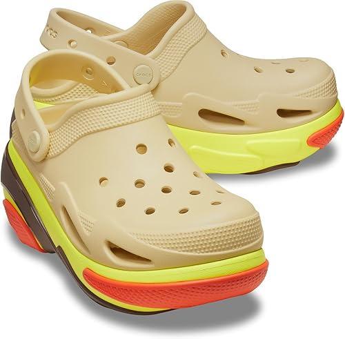 Сабо женские Crocs Bubble Crush Clog Sesame M5W7 р. 37/38 23 см (210061) - фото 3