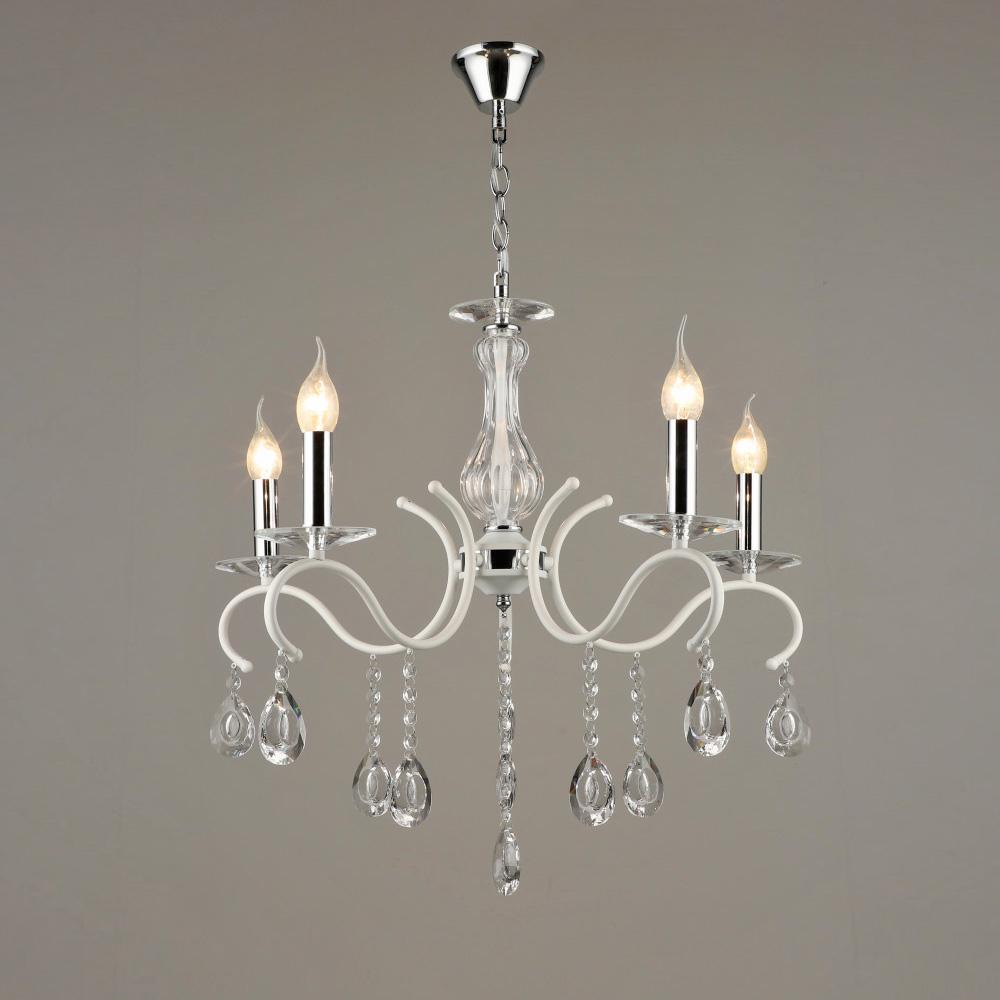 Люстра подвесная свечи Light House SRS-18340/5 Белый