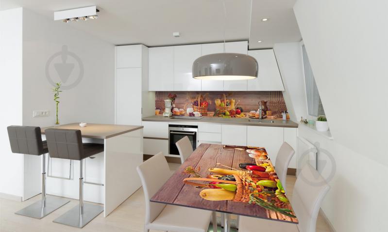 Наклейка виниловая на стол Zatarga «Натюрморт Доски» 600х1200 мм Z180485st