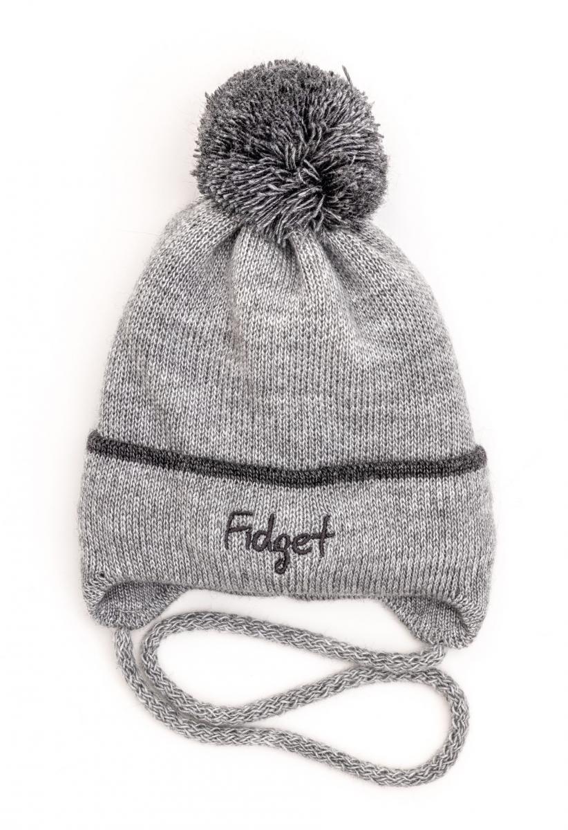 Шапка детская зимняя Alex Малыш 42-46 см Светло-серый