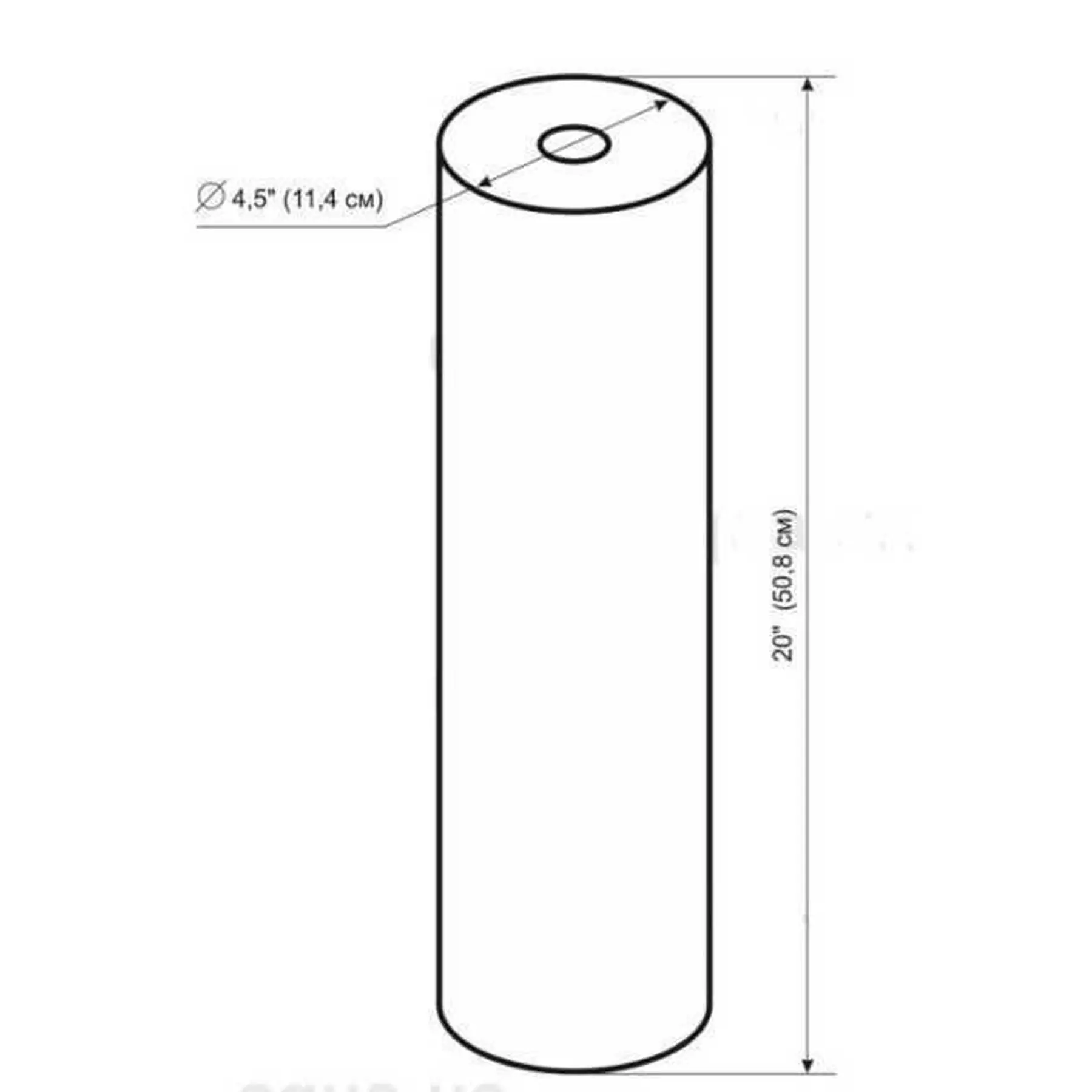 Картридж полипропиленовый Bio+ systems Big Blue 20 PP-20L 5 мкм (GSR-00003756) - фото 3