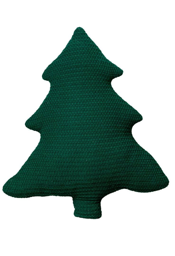 Декоративна подушка Ялинка 38 см Зелений (033050) Декоративна подушка Ялинка 38 см Зелений (033050)