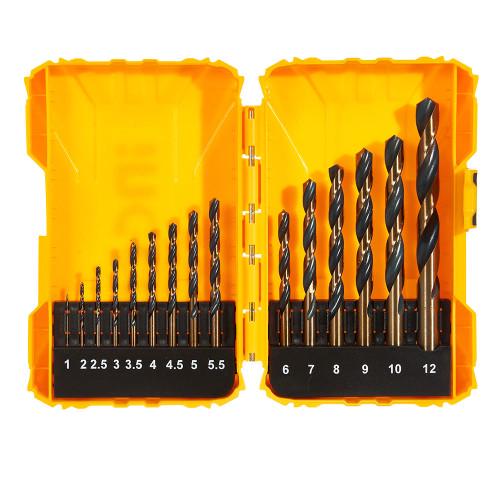 Набор сверл по металлу INGCO 1-12 мм 15 шт. (000158382)