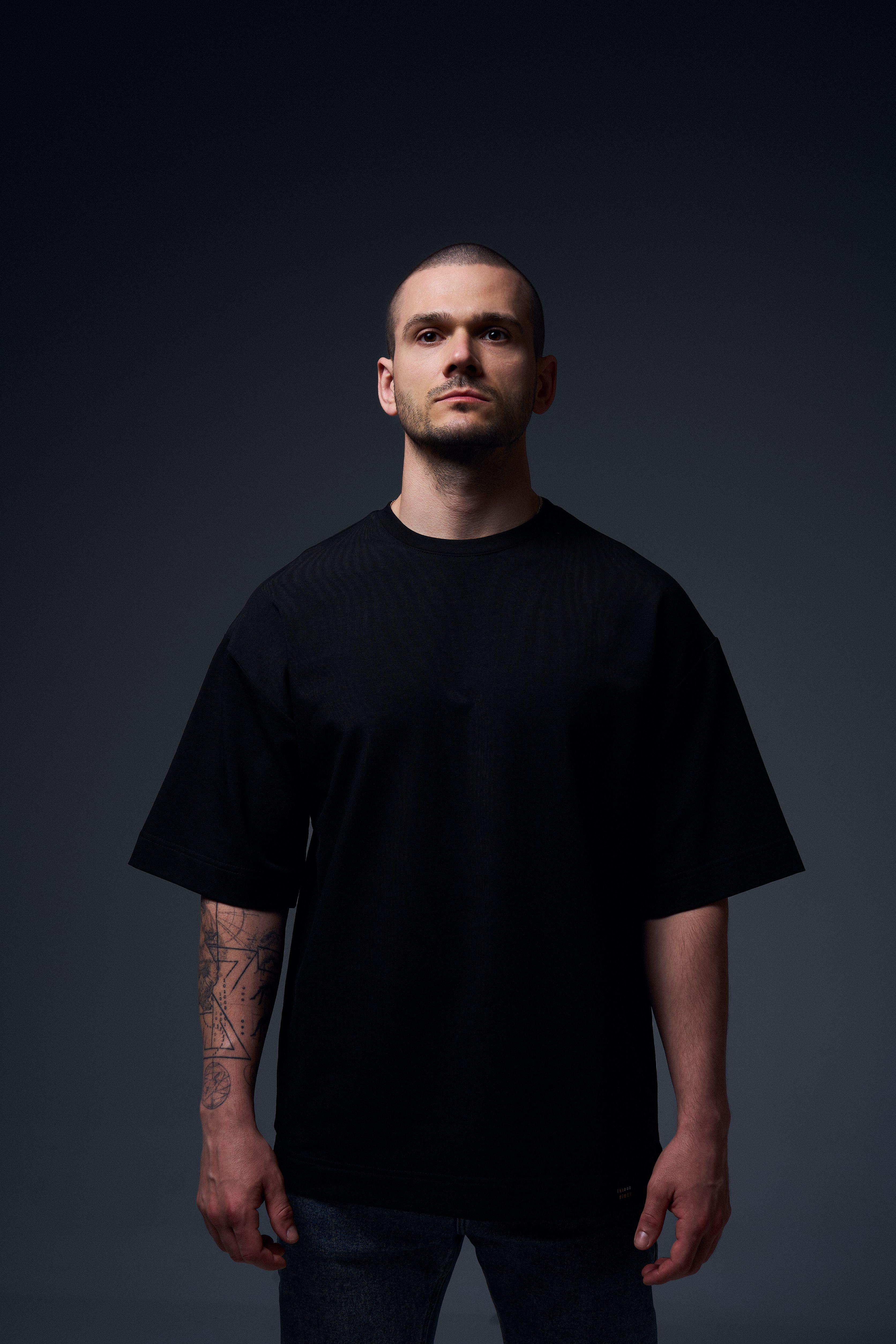 ᐉ Футболка оверсайз Nadiupishou ALCATRAZ L-XL Черный (0264