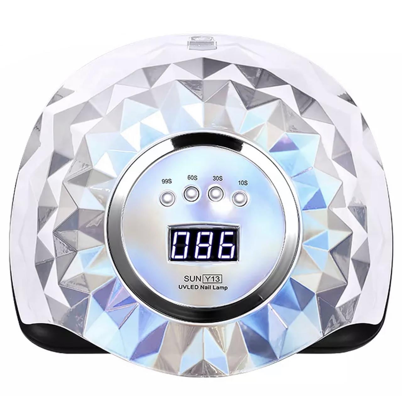 Лампа UV/LED SUN Y13 для сушки ногтей 248 Вт Серебрянный