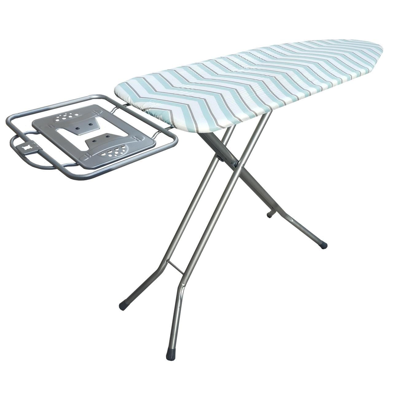 Дошка для прасування Casa Si Elegance 125x41 Grey/Blue Zigzag (CS93589G) Дошка для прасування Casa Si Elegance 125x41 Grey/Blue Zigzag (CS93589G)