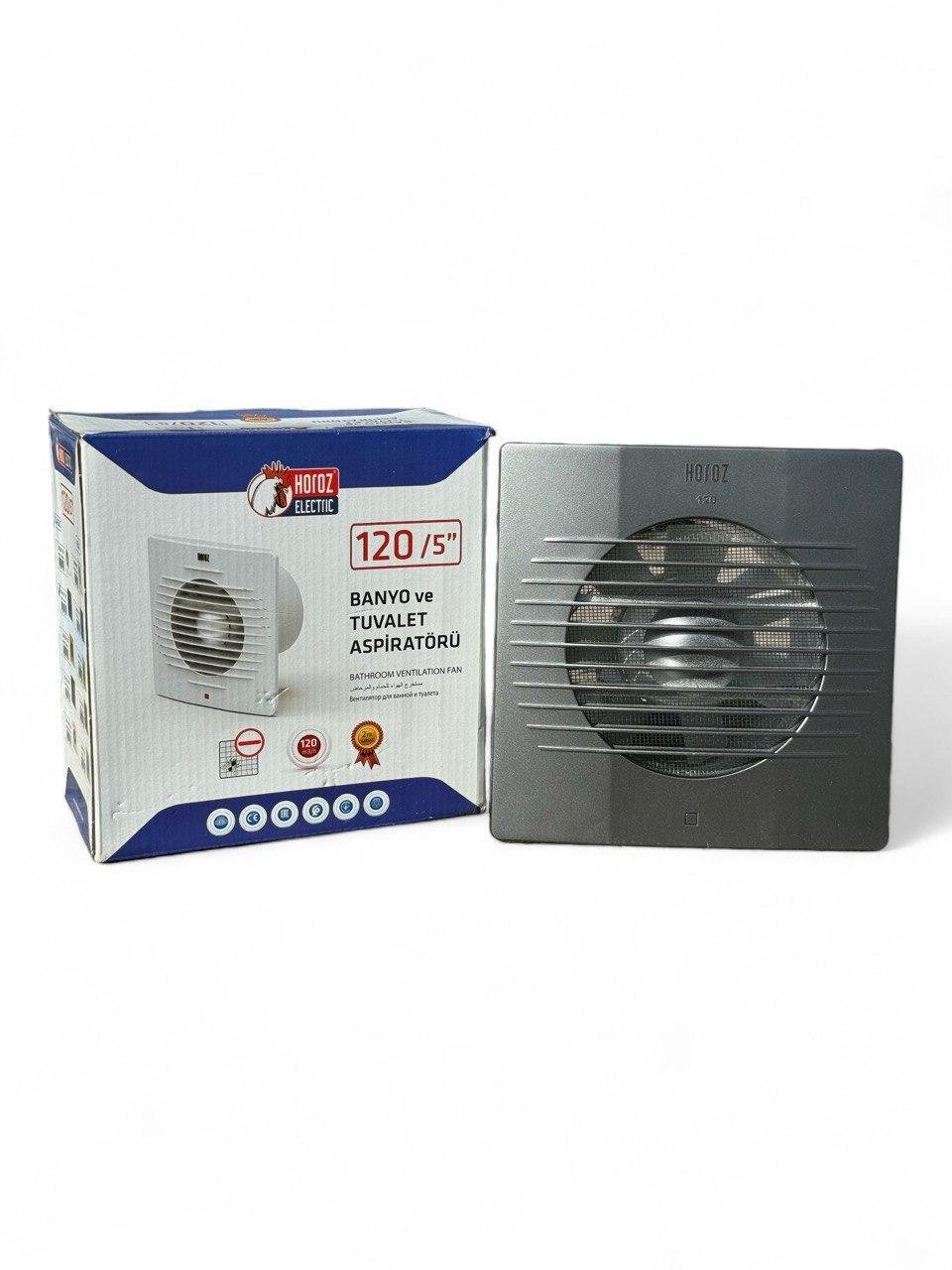Вентилятор HOROZ ELECTRIC 15 Вт 120 мм (500-010-120)