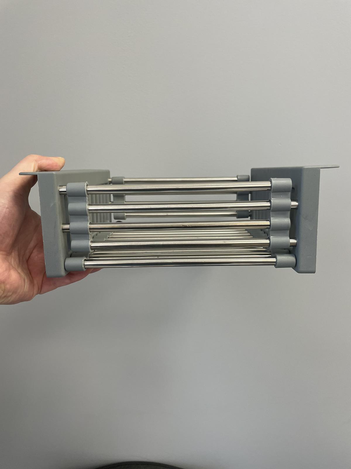 Змішувач для кухні Aria 020F3 з гнучким виливом і підключенням для питної води Lidz Сірий - фото 9