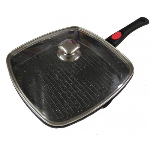 Сковорода-гриль Edenberg EB-8129 со съемной ручкой 24 см (9298812)