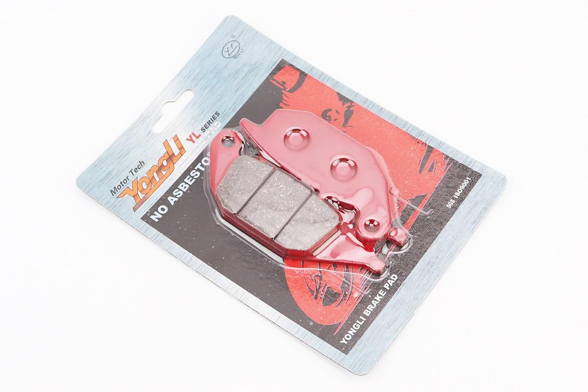 Колодки тормозные дисковые для мотоцикла Viper-Zongshen V200-F2/V250-F2/HONDA CBR125R/CBR150R/XL125 V1/SATRIA F150/SUPRA X125/BELAKA 2 шт. (351108)