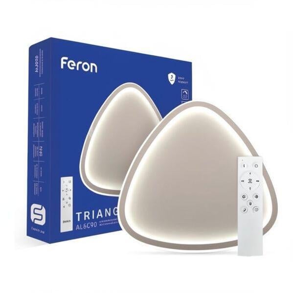 Світильник стельовий Feron 40279 AL6090 60 Вт 3840 лм 3000-6500K