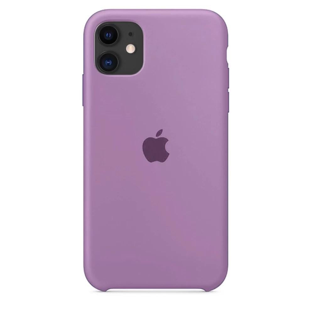 Силіконовий Чохол Накладка Silicone Case для iPhone 11 Blueberry