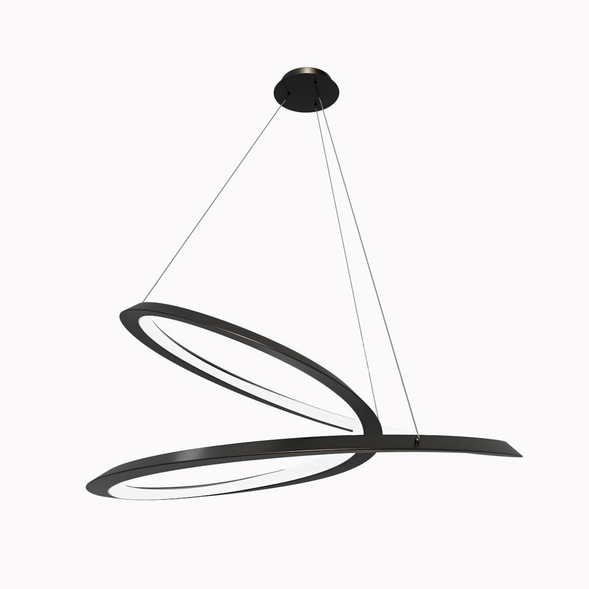 Люстра MJ-Light HELIX D800 4000K BK (12028) Люстра MJ-Light HELIX D800 4000K BK (12028)