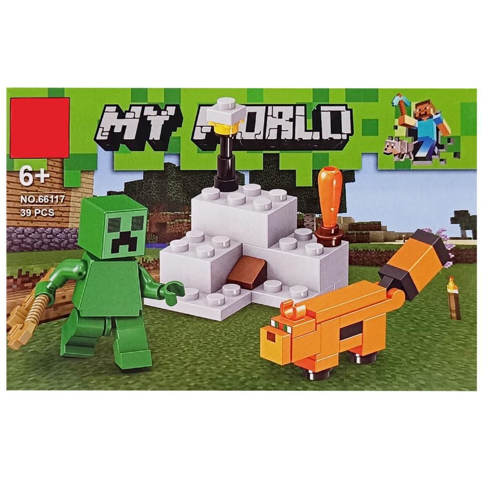 Конструктор дитячий Minecraft 66117-8 40 деталей (RLT53191) Конструктор дитячий Minecraft 66117-8 40 деталей (RLT53191)