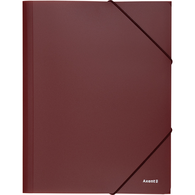 Папка на резинках Axent А4 Бордовый (1508-04-A)