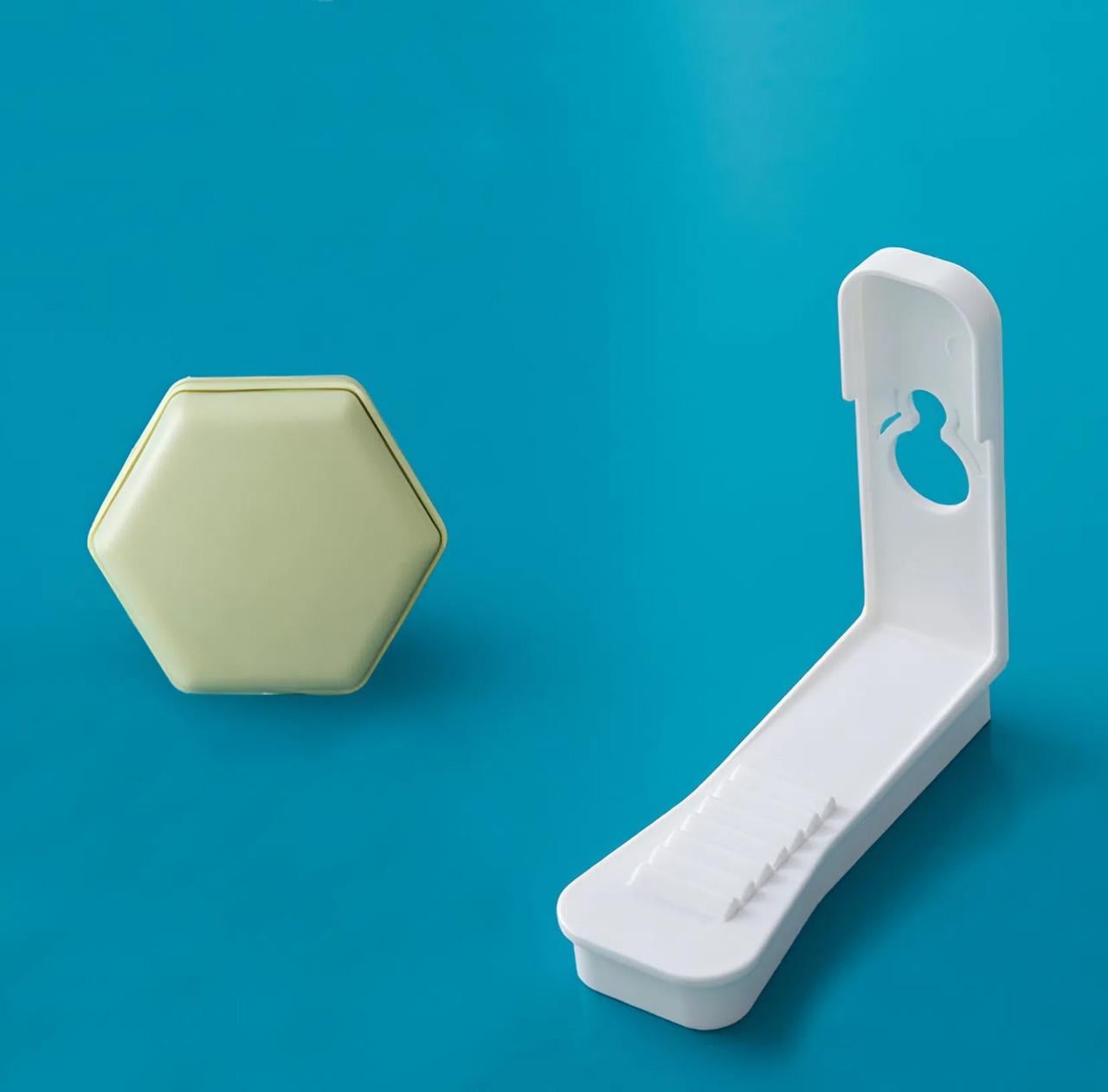 Тримач для простирадла низький із зеленим затиском 9,5 см (K7-14-1487-НЗ)