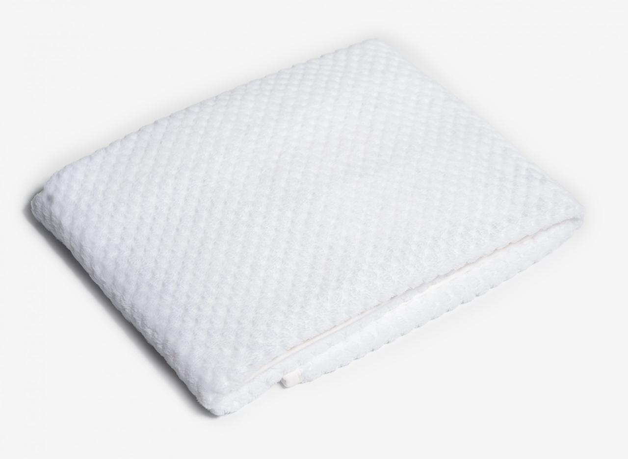 Плед для новорожденного Twins жаккард 80х104 см Белый (T5772)