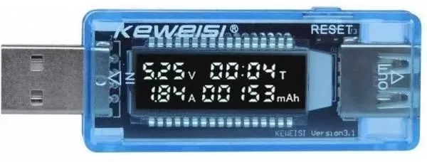 Тестер зарядок KEWEISI (KWS-V20)