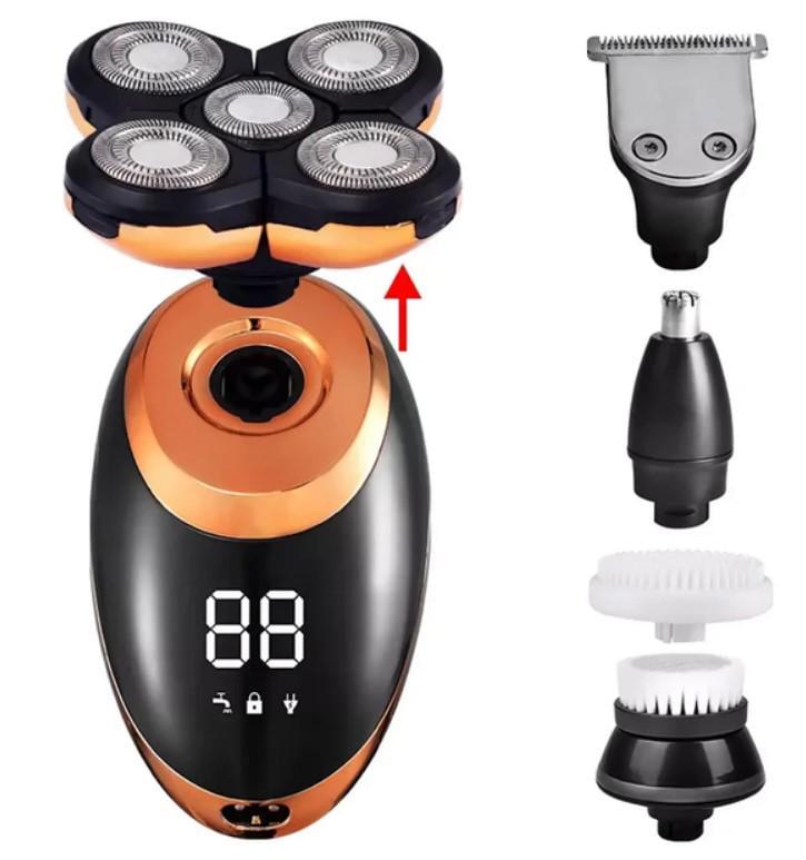 Електробритва чоловіча VGR V-316 5в1 для стрижки волосся бороди та вусів Чорний (2390000050) - фото 16 Електробритва чоловіча VGR V-316 5в1 для стрижки волосся бороди та вусів Чорний (2390000050) - фото 16