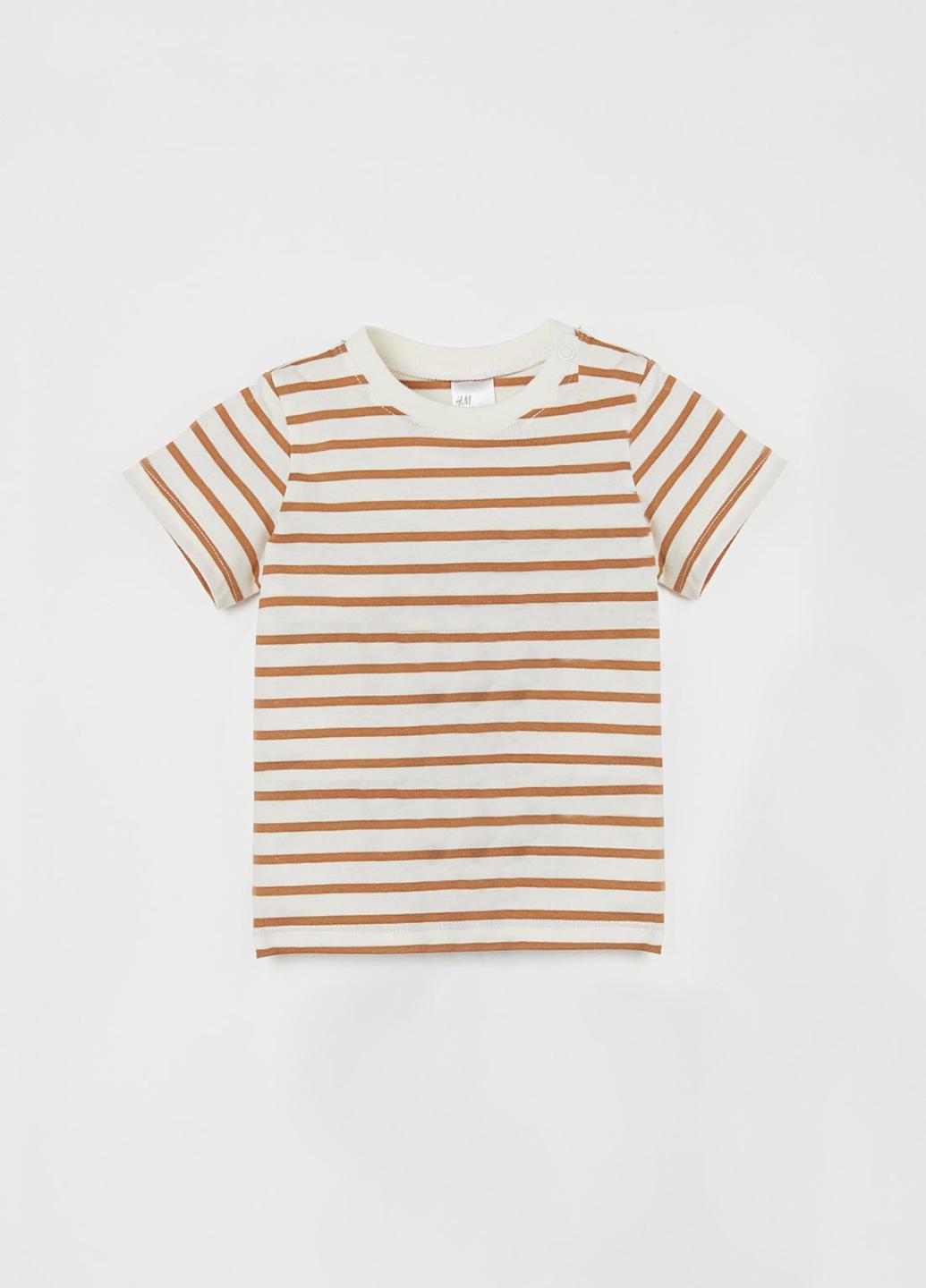 Футболка H&M 80 см Коричневый (853348b39)