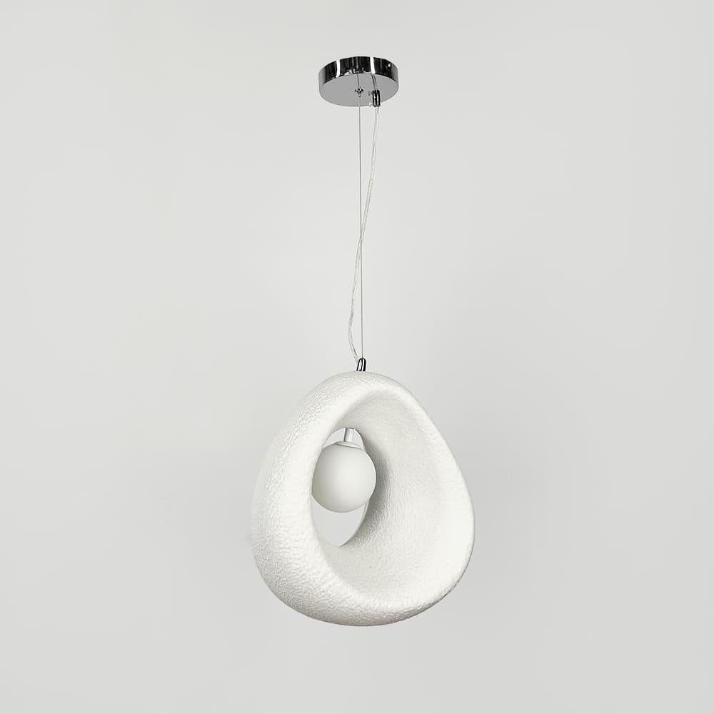 Светильник гипсовый 34х35 см Белый (MJ49-320*350 WT) - фото 1