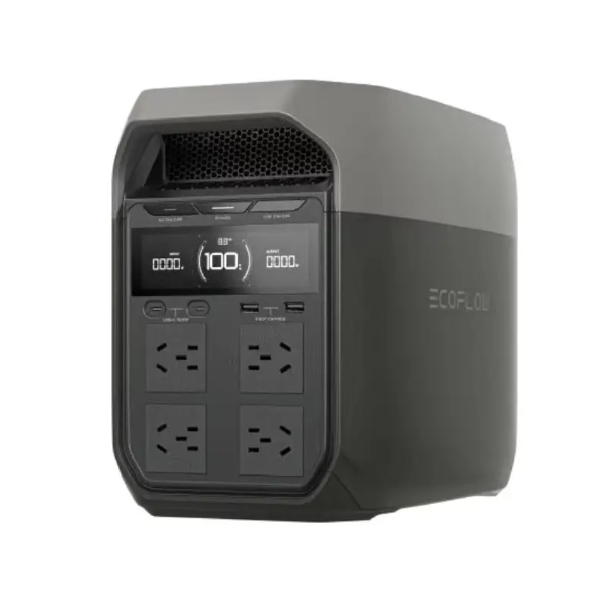 Зарядная станция Эсoflow DELTA 1800W с переходником под евро вилку (31843940)