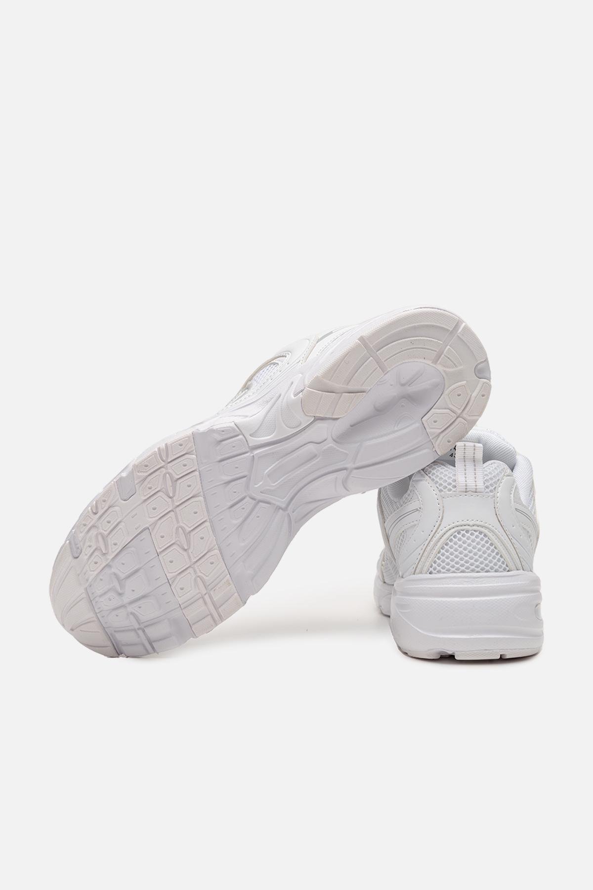 Кроссовки мужские на плоской подошве р. 44 Белый (SKT001034990) - фото 5